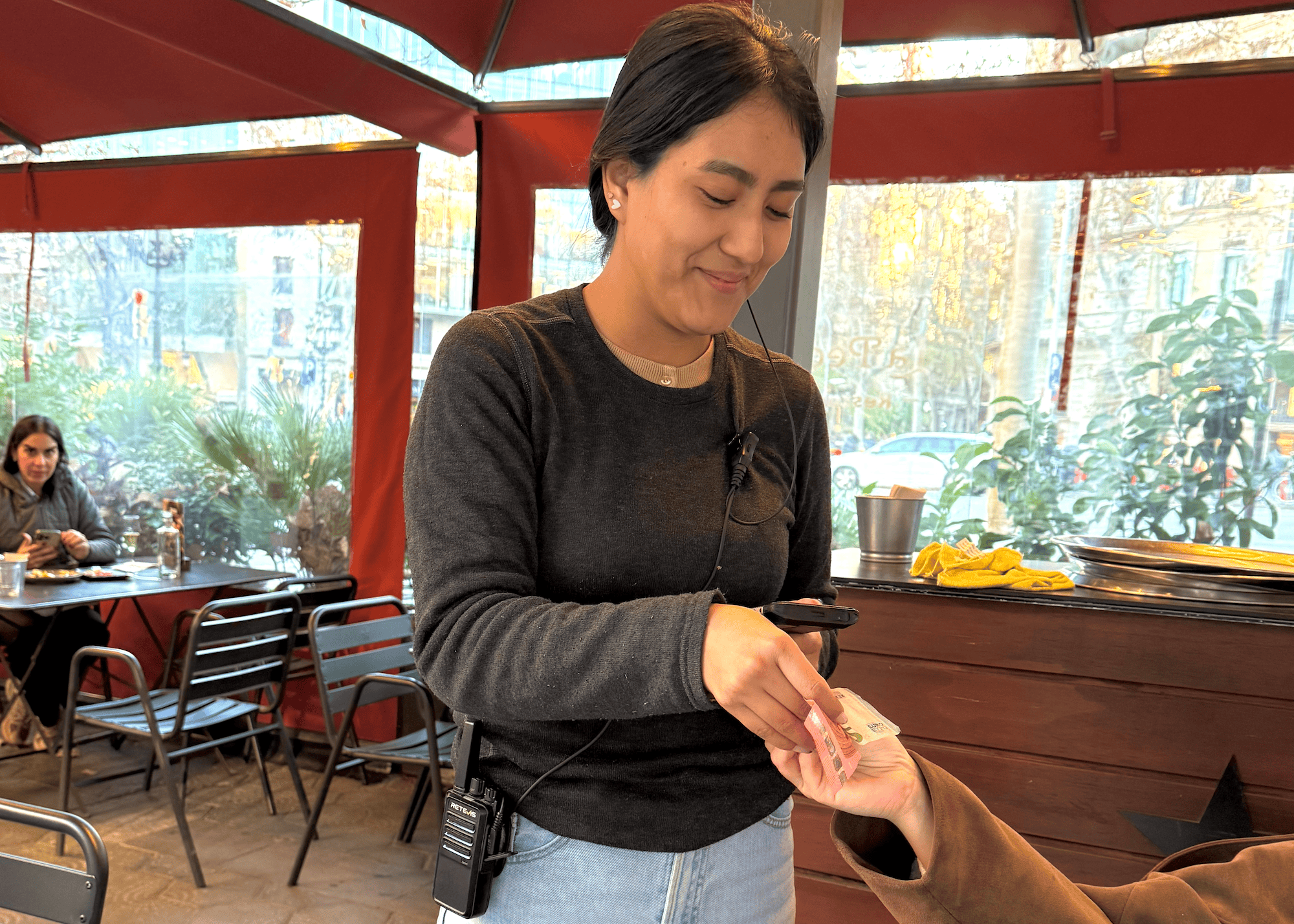 Resto-basket à Barcelone : quand l’addition prend la fuite 8 RESTAURANT PAIEMENT