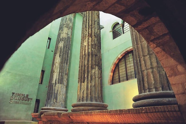 Temple d'August barcelone romaine barcino