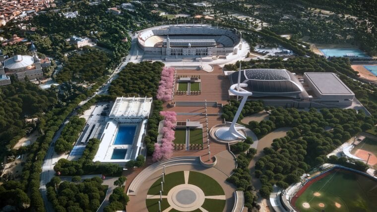 Transformation de l'anneau olympique de Montjuïc | Mairie de Barcelone