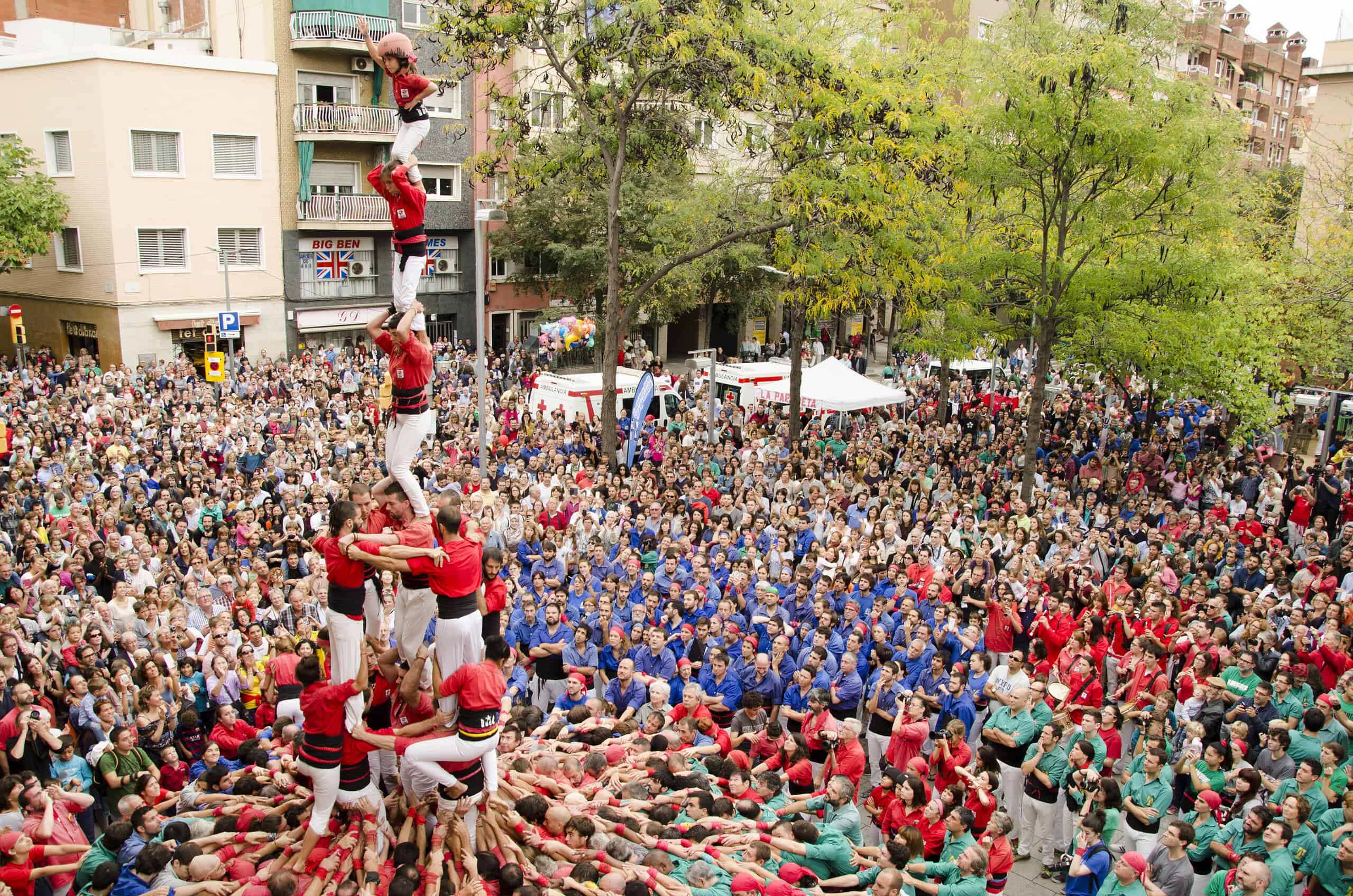 castellers catalogne