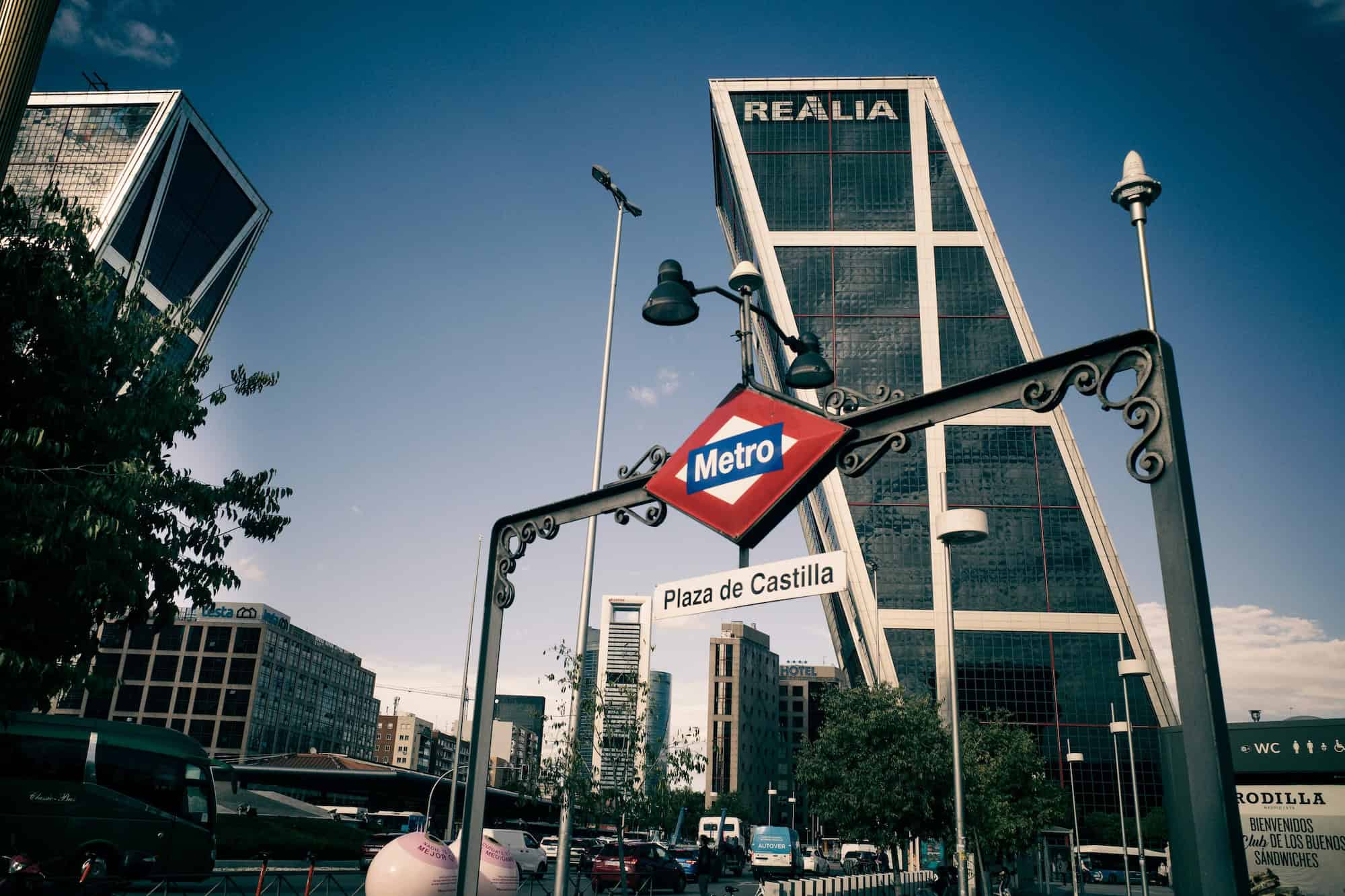 madrid metro travail