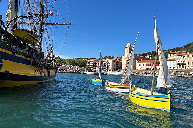 port vendres barques catalanes