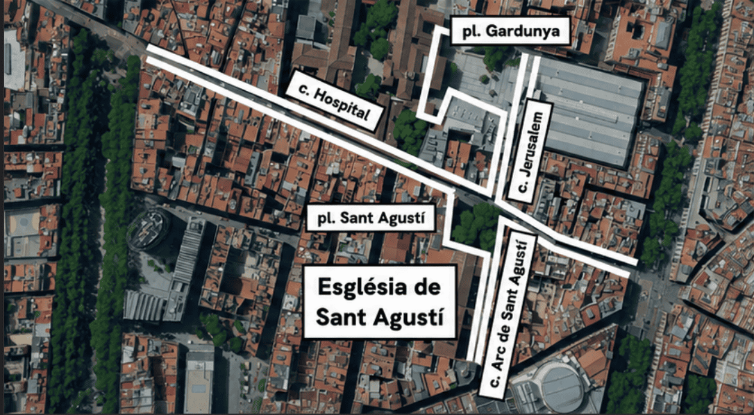 Piétons, voitures, métro : comment se déplacer à Barcelone avec la venue du pape 3 Captura de pantalla 2026 06 09 a las 11.53.10