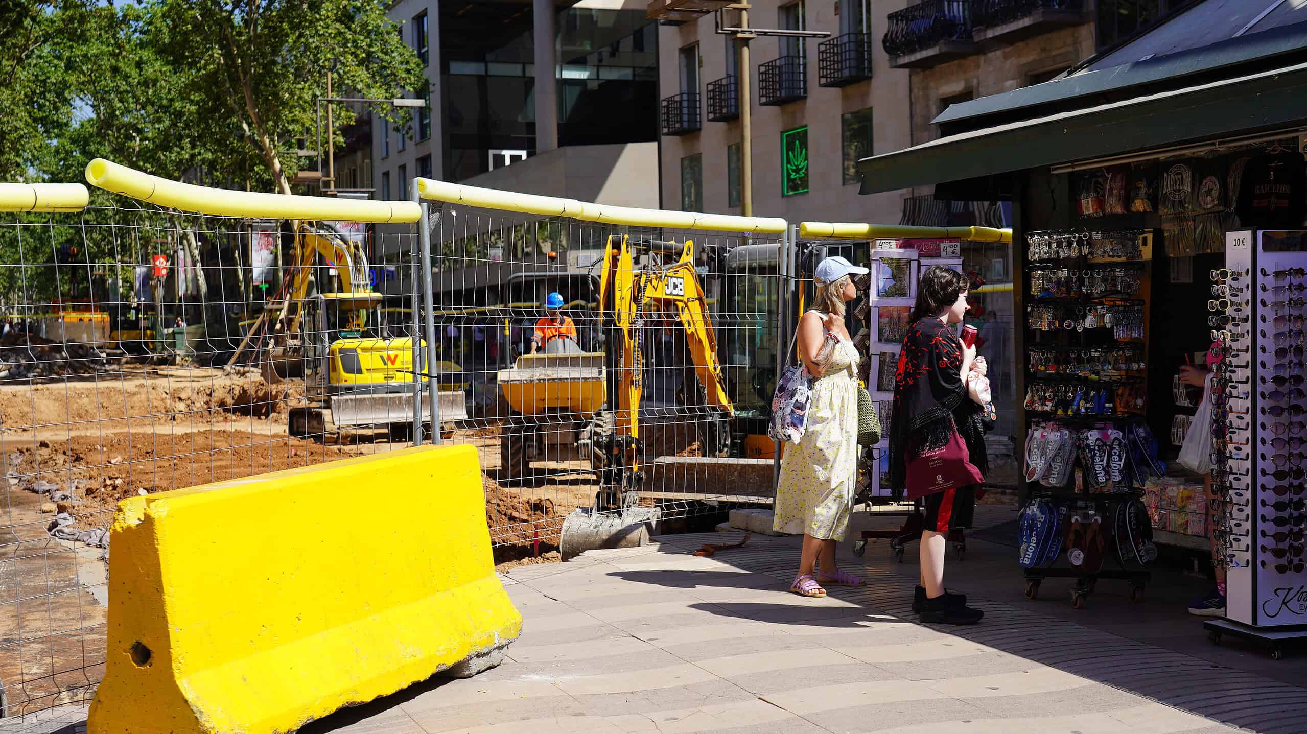 Les Ramblas de Barcelone : le chantier sans fin 1 DSC05599 scaled