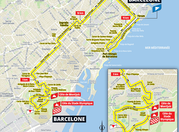 Tour de France 2026 : les restrictions de mobilité à Barcelone 1 image 2
