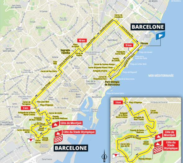 carte tour de france barcelone