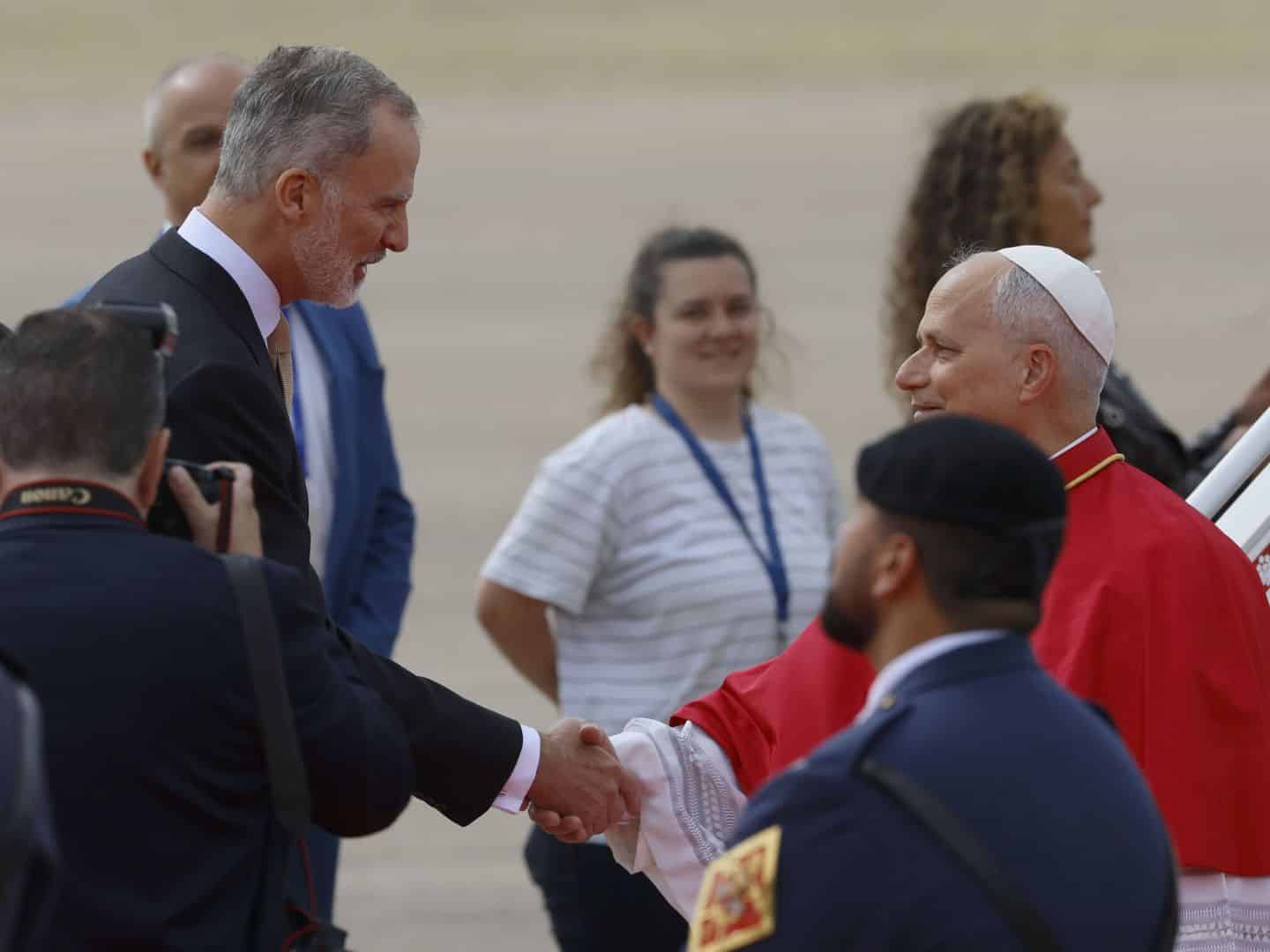 pape en espagne