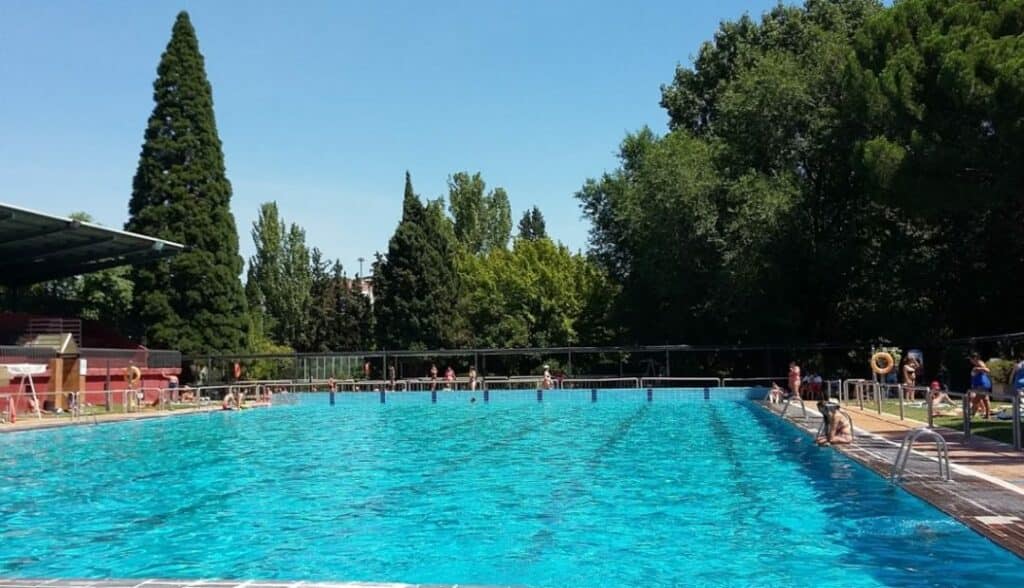 piscine en plein air madrid