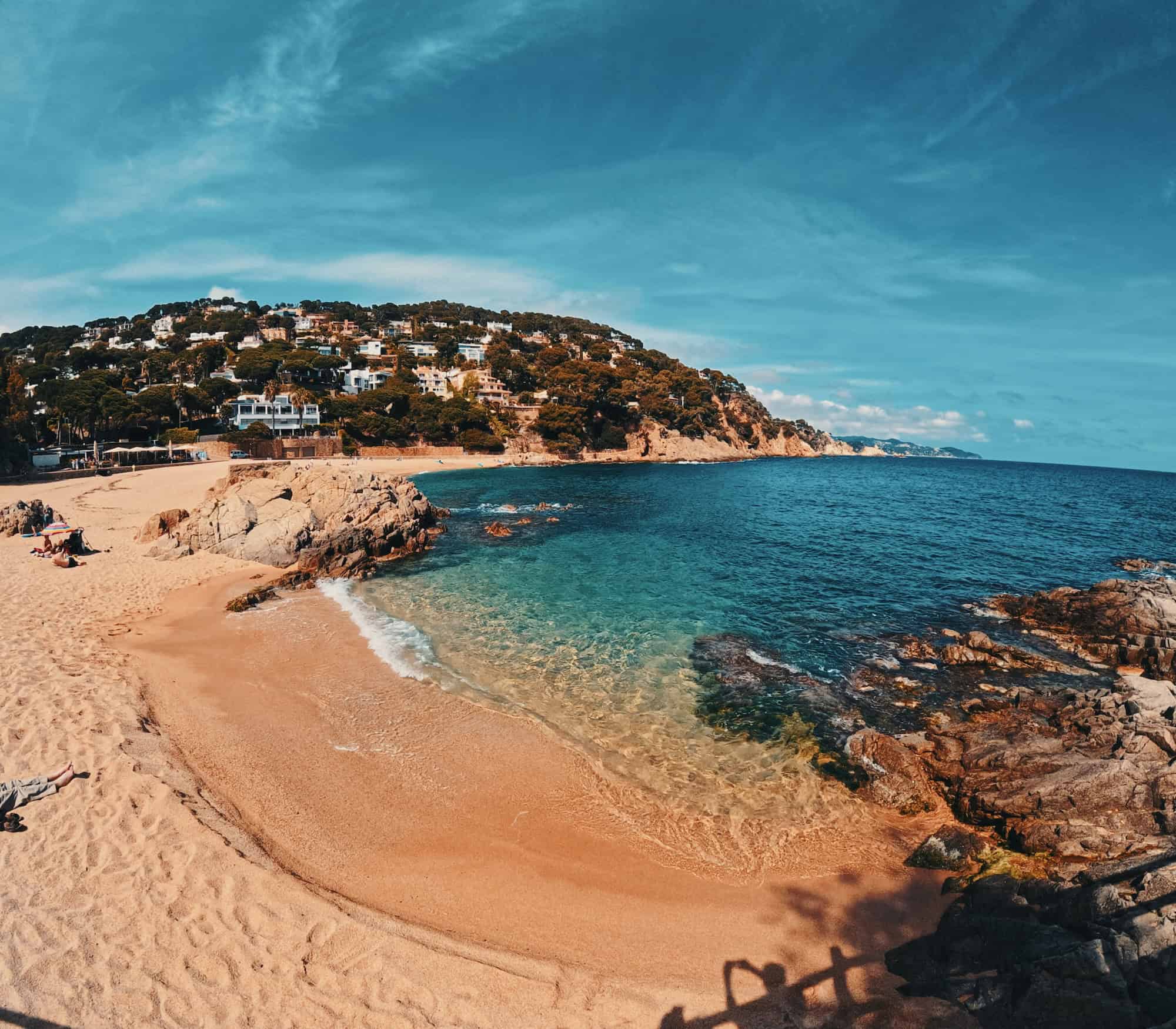 plage blanes espagne