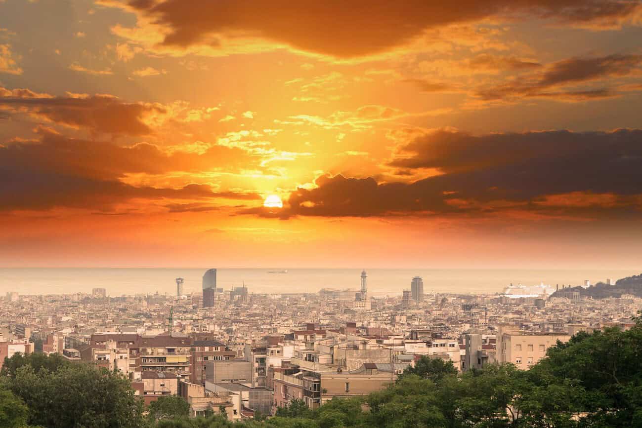 canicule barcelone