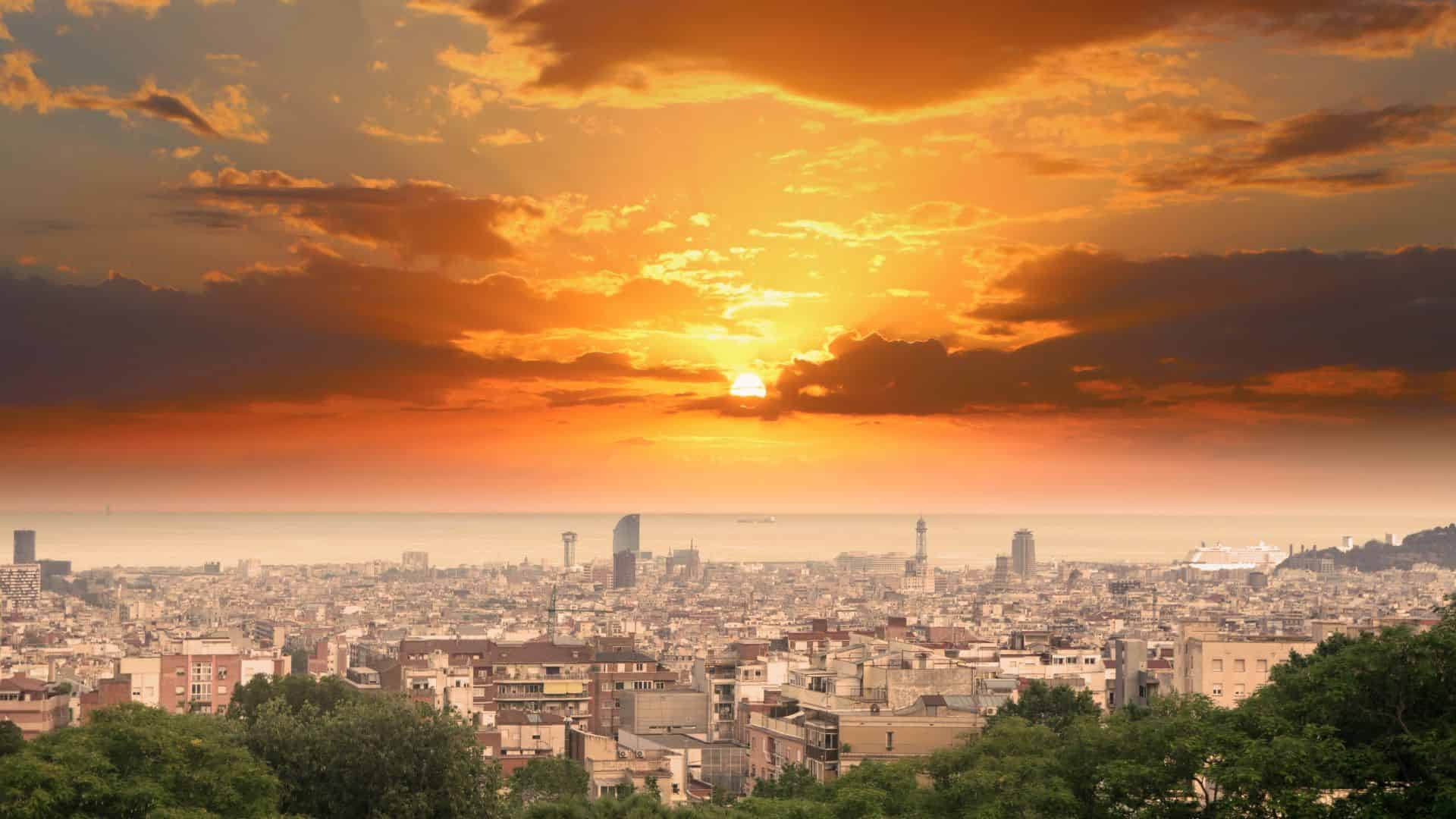 canicule barcelone