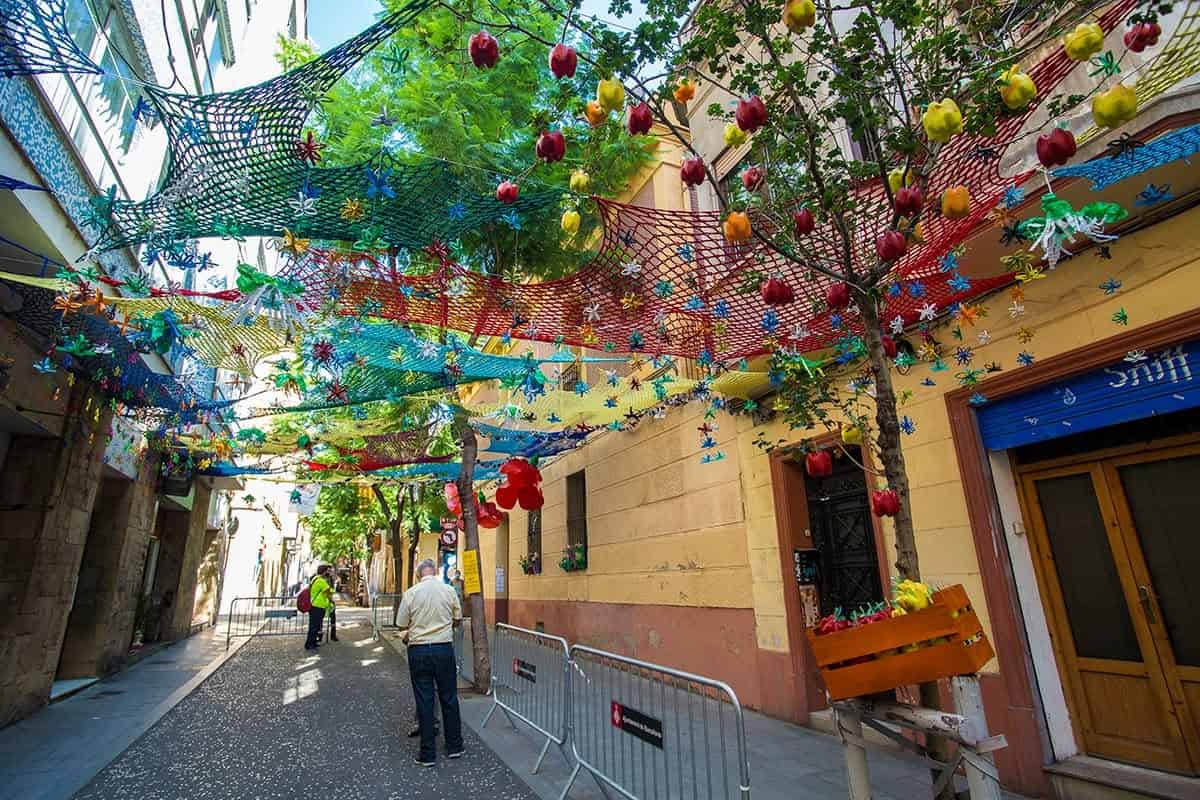 Fêtes de Gràcia : le programme de l'édition 2026 à Barcelone 3 decor fetes de gracia barcelone