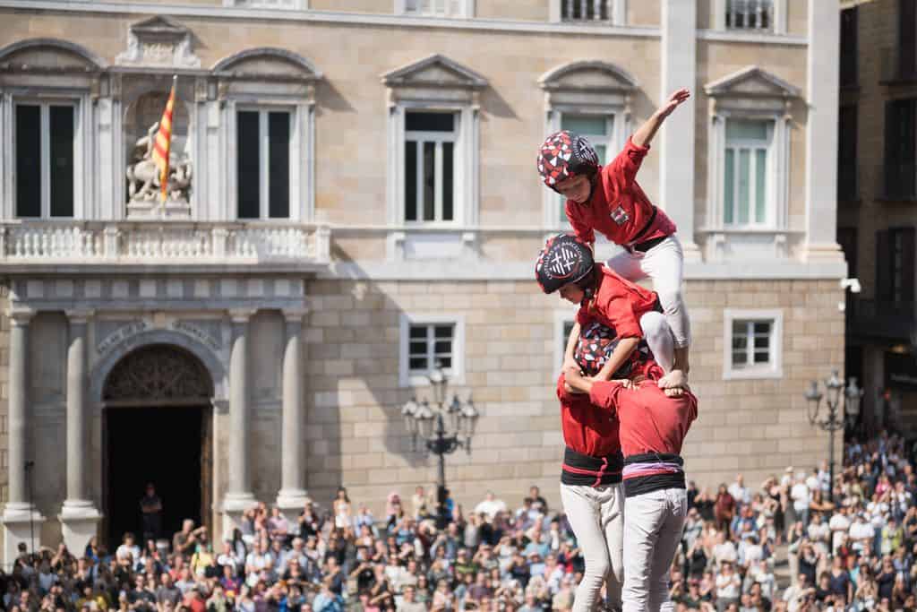Mercè 2026 à Barcelone : concerts, spectacles, feu d’artifice… les incontournables du programme 3 castellers barcelone