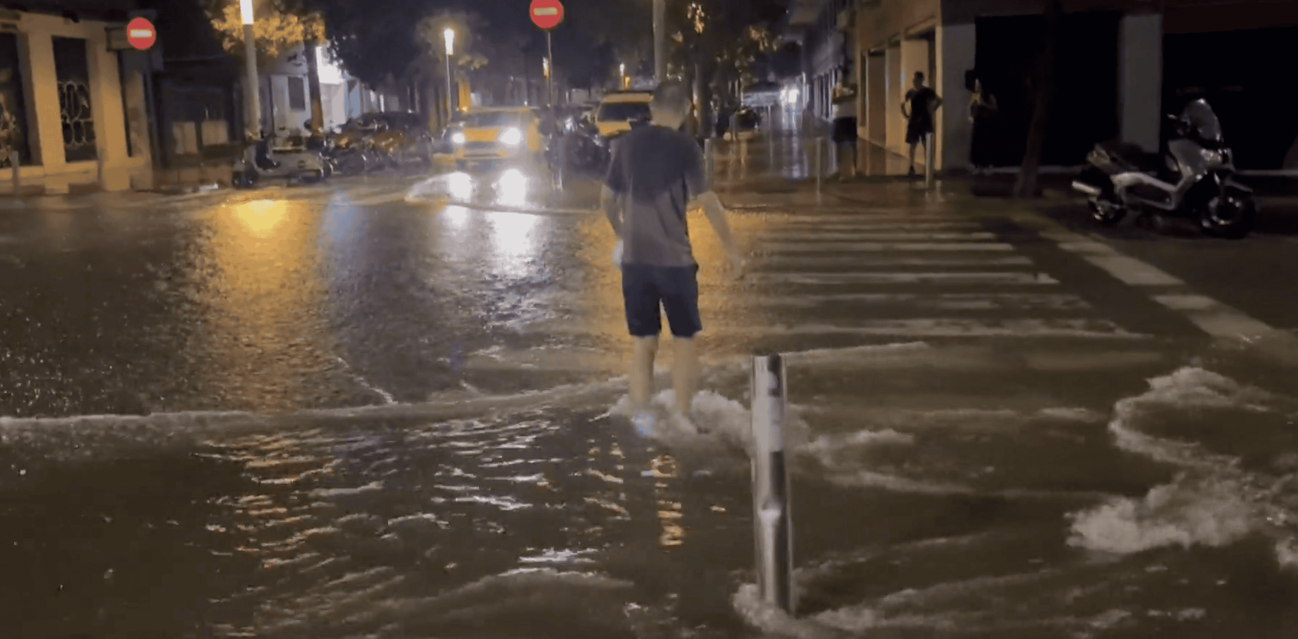 inondation pluie barcelone