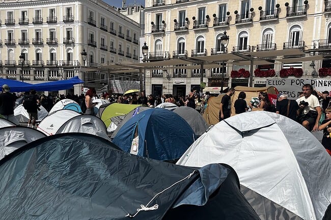manifestation logement madrid