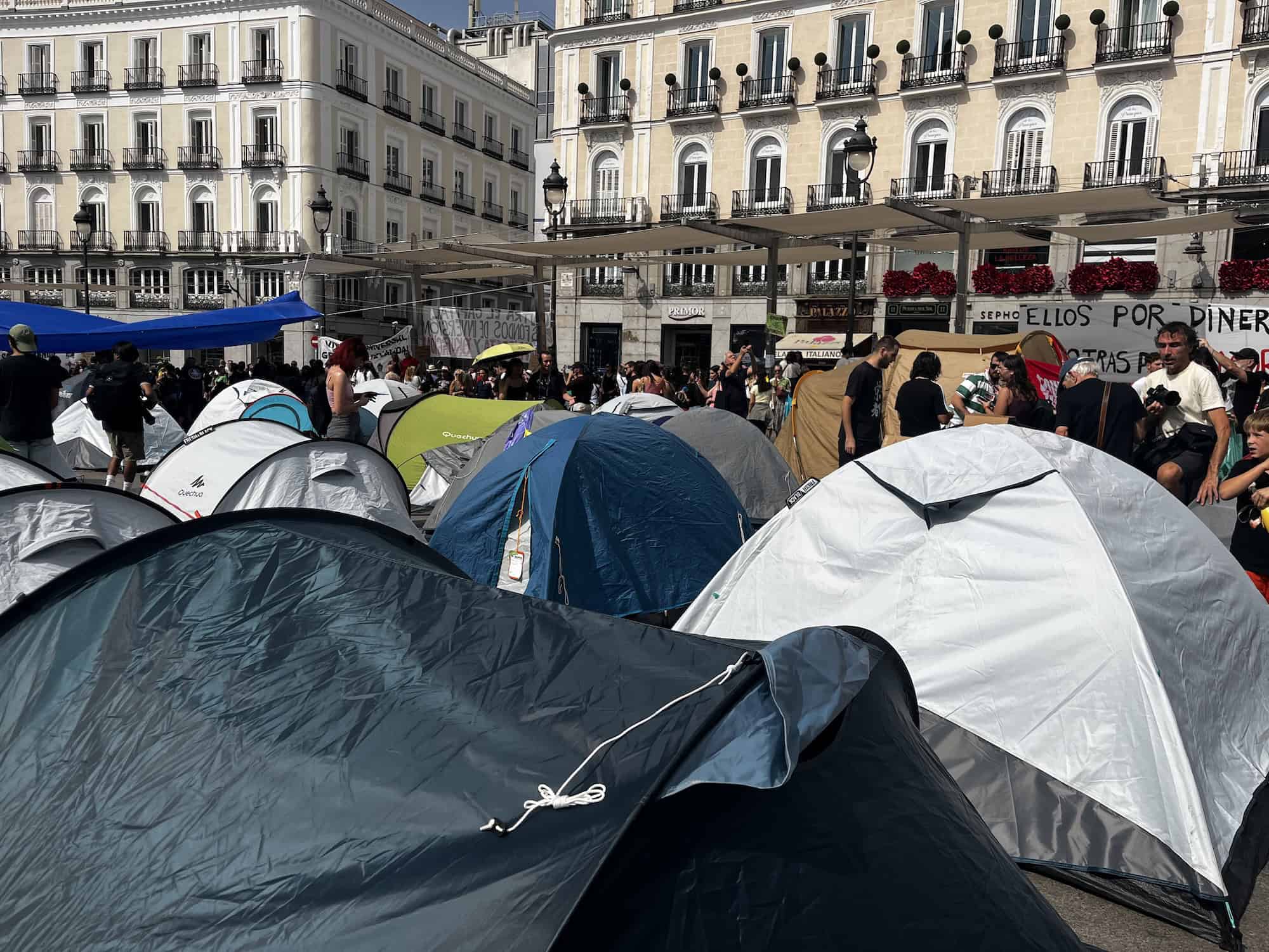 manifestation logement madrid