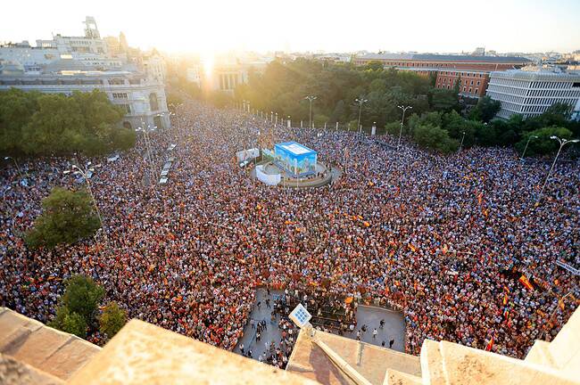 manifestation madrid