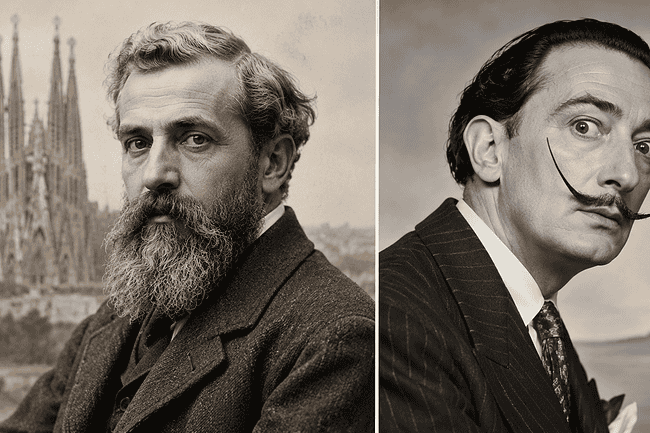 Equinox : toute l'actu de Barcelone et les bons plans de la ville 33 retratos enfrentados de gaudi y dali