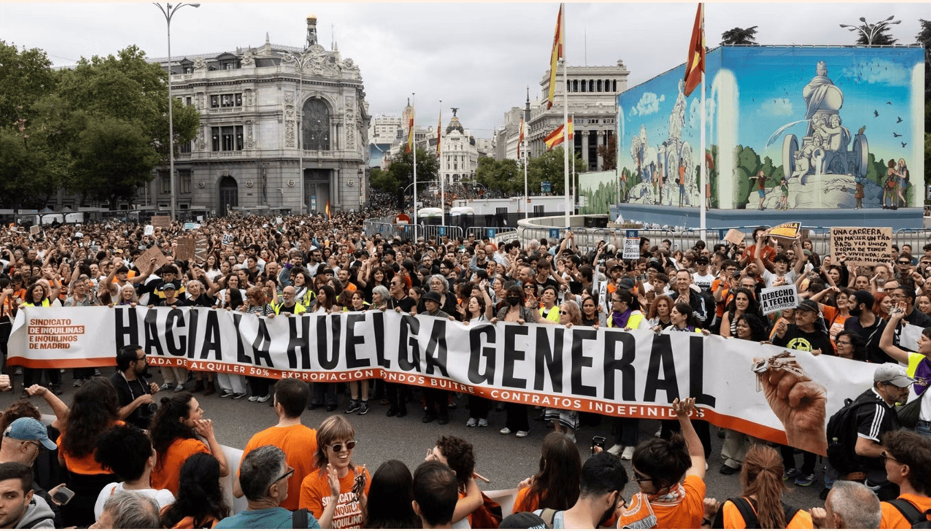 greve espagne