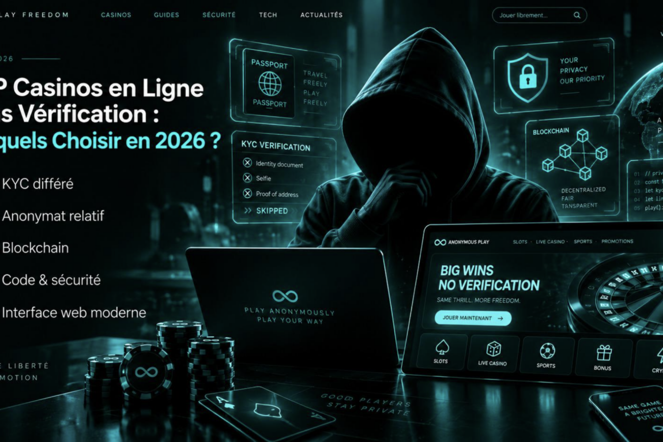 Best No-KYC Online Casinos in France: Top Legal Sites (2026)