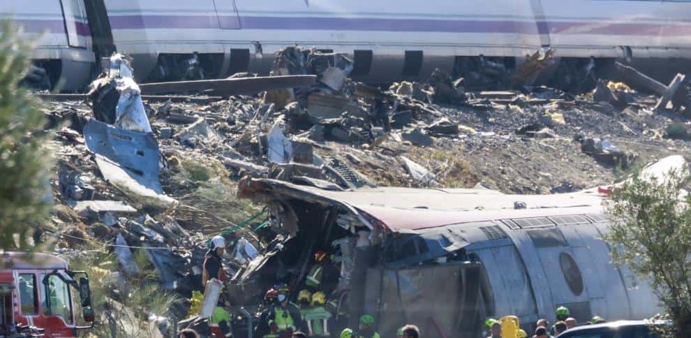 accident de trains espagne